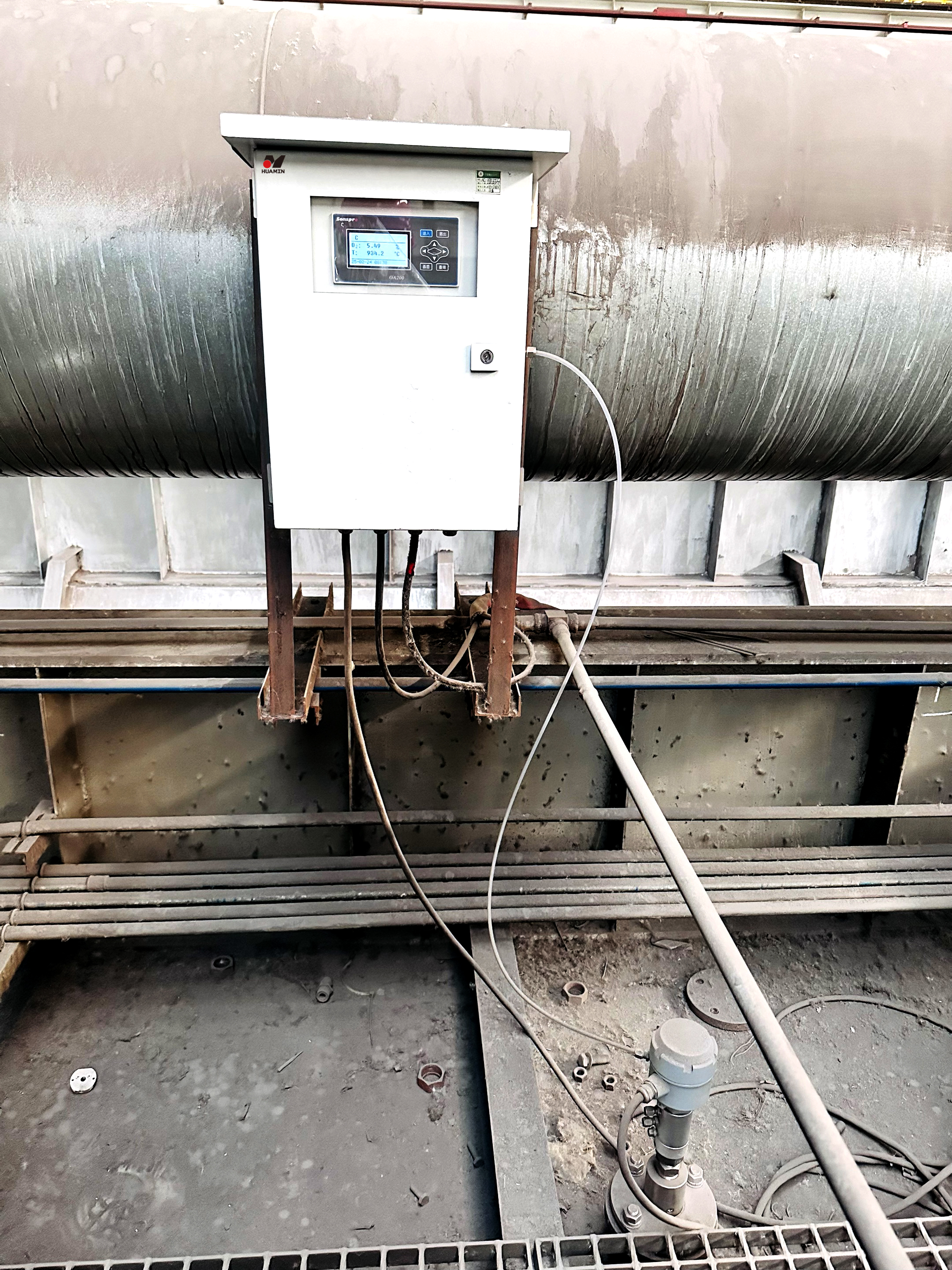 直插式氧化锆探头安装指南